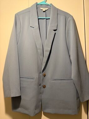 Old Navy Women’s Light Blue Oversized Blazer